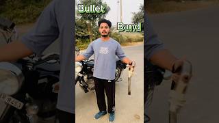 Bullet silencer band change😱😱  bullet patake 😱  vlog minivlog shorts [upl. by Ahterahs]