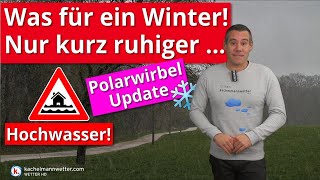 Was für ein Winter Nur kurz ruhiger Kaltluft mischt mit PolarwirbelUpdate [upl. by Kawasaki]