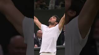 Is this the best match point ever 🔥 Wimbledon Shorts Tennis [upl. by Erma806]