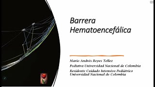 Fisiología de la barrera hematoencefálica 2 de 2 Curso Fisiología de la UCIP 2023 07 05 [upl. by Razec]