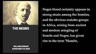 The Negro By William Edward Burghardt Du Bois Audiobook [upl. by Ronacin994]