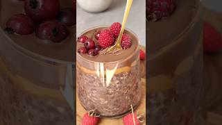 Overnight oats meal prepare for breakfast healthyrecipes overnightoats breakfastideas [upl. by Adnamas]