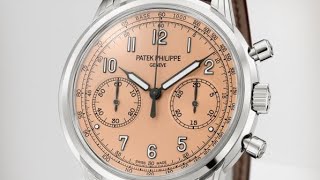 Patek Philippe 5172G CH 29535 PS chronographCOMPLICATIONS [upl. by Humberto]