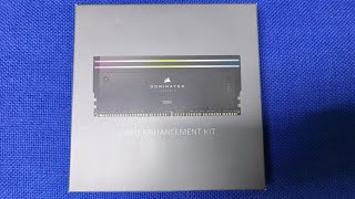 Unboxing ĐậpMở hộp Corsair DOMINATOR TITANIUM DDR5 Lighting Enhancement Kit — Black CMPLEKIT2 [upl. by Beshore]