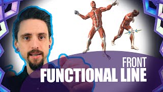 Front Functional Line Tensegrity  Yoga Anatomy Lesson [upl. by Tobit]