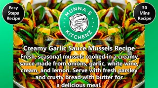 Mussels in white wine and garlic  Mussels Recipe  How to cook mussels [upl. by Dempsey344]