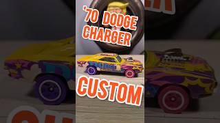 Custom 1970 Dodge Charger hot wheels diecast shorts [upl. by Teuton]