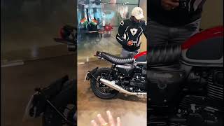 2022 Yezdi Scrambler Exhaust Sound [upl. by Dusa]