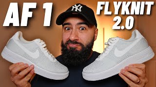 RESTOCKED Nike Air Force 1 Flyknit 20 Unboxing amp On Feet [upl. by Linis]