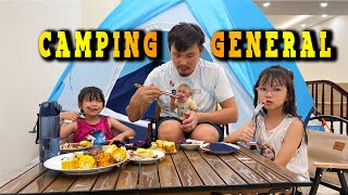 Compilation of the best video of Bibi monkey camping at home with his family [upl. by Ahsile]