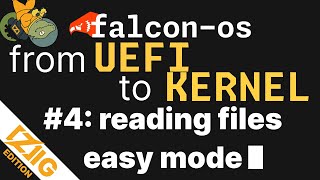 UEFI bootloader Reading files on easy mode [upl. by Imotas]