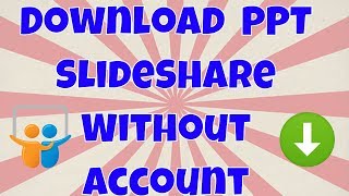 How to download PPT in Slideshare  Without LinkedIn account  Speed method [upl. by Kati]