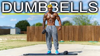 20 MINUTE UPPER BODY DUMBBELL WORKOUT [upl. by Kreit]