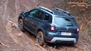 Dacia Duster 2WD vs 4WD In Mud 2024 [upl. by Nugent417]