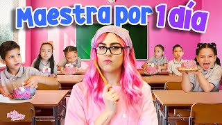 SIENDO MAESTRA POR UN DÍA  MIS PASTELITOS [upl. by Gnilyarg]