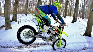 SNOW ENDURO  WIDE OPEN [upl. by Berkshire467]