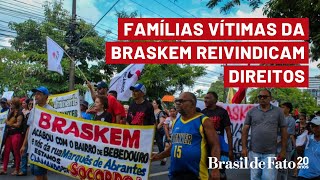 Famílias vítimas da Braskem reivindicam soluções e revisão de acordo [upl. by Xanthe]