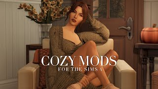 40 MUST HAVE Mods for Cozy Gameplay  The Sims 4 Autumn Edition [upl. by Nodarb]