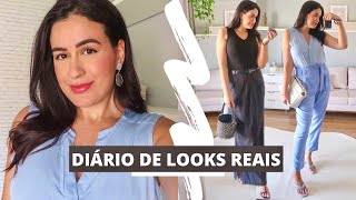 DIÁRIO DE LOOKS 😍🌟 IDEIAS FÁCEIS para a MODA VIDA REAL ✔️ [upl. by Antonius]