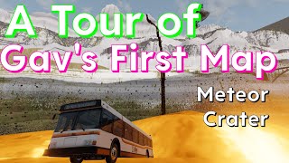 A Tour of Meteor Crater GavTheStigs First Map [upl. by Jacquelin885]