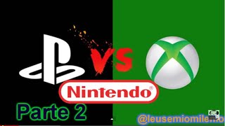 Sony vs Microsoft vs Nintendo Parte 2Loquendo [upl. by Reyaht806]