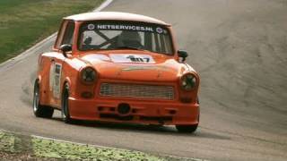 YTCC Hockenheimring 2011  Trabant 601 mit Wolfgang Ziegler [upl. by Thorvald148]