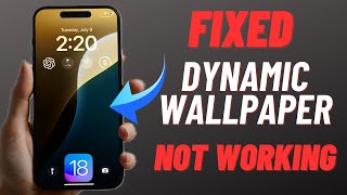 5 Ways to Fix iOS 18 Dynamic Wallpaper Not Working on iPhone  Hindi [upl. by Fraya]