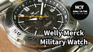 Welly Merck Military Watch Unboxing aliexpress [upl. by Grizel532]