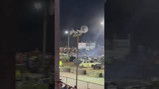 Dayton Fair Demolition Derby 2024 Modified Class [upl. by Denoting]