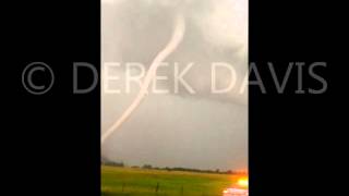 Tornado south of Alpena SD 61814 [upl. by Oigaib]