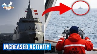 US Coast Guard spots Chinese naval ships near Alaska [upl. by Atiral]