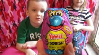 Opening Yowie Chocolate Eggs with a surprise inside [upl. by Esten]