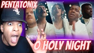 SPEECHLESS FIRST TIME HEARING  PENTATONIX  O HOLY NIGHT  REACTION [upl. by Meelak]