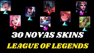 Todas as 30 Novas Skins do League of Legends [upl. by Curson]