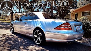 Best sounding Mercedes Cl500 50 V8 XPipeStraight pipe [upl. by Downs]