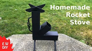 How to make a rocket stove 🔥🔥🔥 [upl. by Nahtannhoj556]