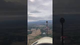 Crazy plane 🤔 travel mood minihelicopter plane landing flying [upl. by Ellebana]