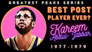 Why Kareem AbdulJabbar might be the GOAT  Greatest Peaks Ep 3 [upl. by Westerfield153]