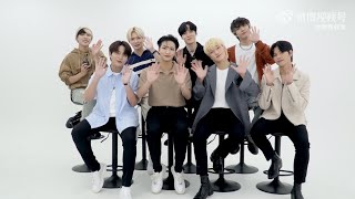 ENG SUB 220808 微博韩流 Weibo QampA with ATEEZ [upl. by Adniram]