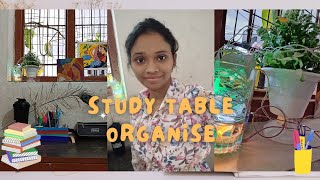 Study Table Organise 🥰 desk tour 👍 [upl. by Atinreb215]