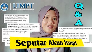 tanya jawab seputar cara pembuatan akun ltmpt 2022 universitas ltmpt bidikmisi [upl. by Cirred]