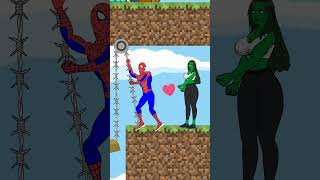 Please help SpiderMan save his sonspiderman JOKER hulk superheroes marvel [upl. by Lambrecht696]