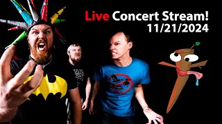 Psychostick 🔴 Live Stream Concert 11212024 [upl. by Nonregla]