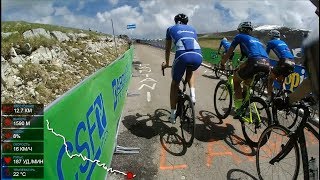 Blockhaus climb Giro dItalia 2017 [upl. by Adlig]