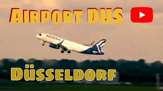 Flughafen Düsseldorf Abflug und Ankunft [upl. by Salguod]