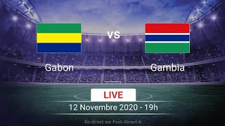 Gabon Vs Gambia Live  1 Goal For Gabon  Active Tv Goal Update [upl. by Broderic580]