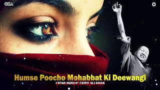 Humse Poocho Mohabbat Ki Deewangi  Nusrat Fateh Ali Khan  Qawali  OSA Worldwide [upl. by Cliff320]