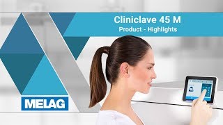 Autoclave for CSSD large clinic and hospitals Cliniclave 45 M  MELAG [upl. by Annad20]