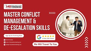 Master Conflict Management amp Deescalation – Essential Skills for a Safer Workplace [upl. by Waki]