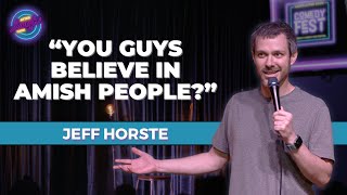 Believe in Amish People  Jeff Horste  Stand Up Comedy [upl. by Doowrehs809]